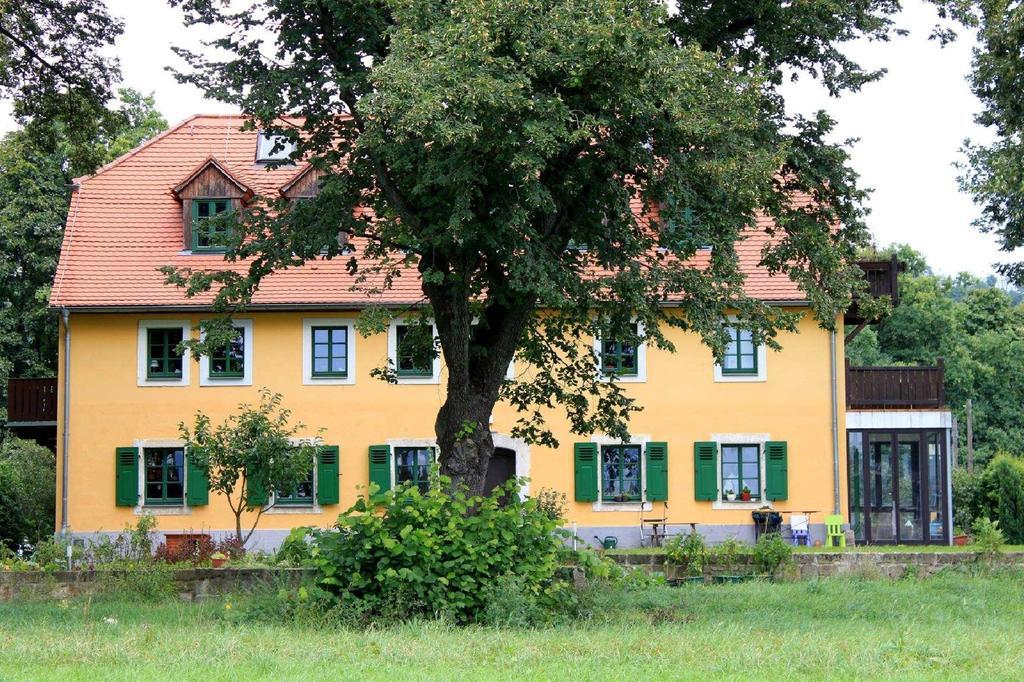 Traumhaftes Elb-Chalet Dresden Exterior photo